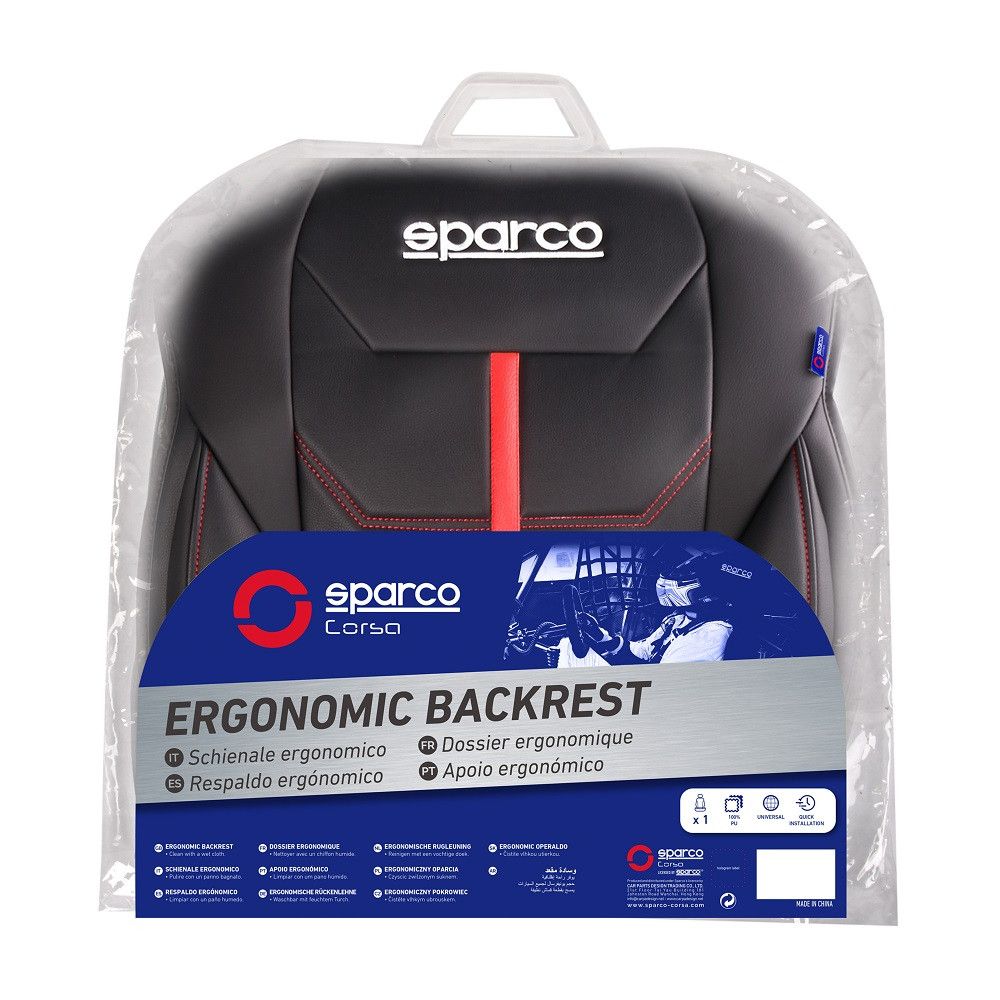 products/1154/crvena podmetac sedista sparco oprema.jpg - SPARCO SPORTSKI PODMETAČ ZA VOZAČKO SEDIŠTE 414 - RD - Xenon Svetla Beograd
